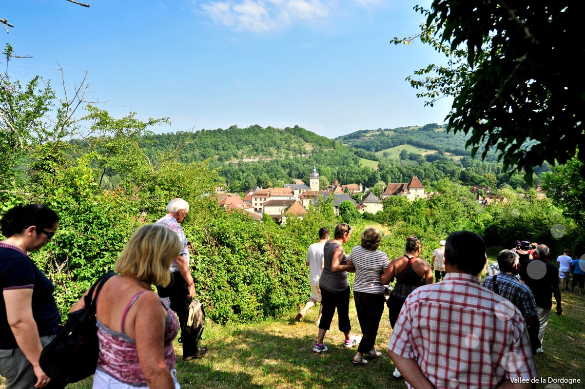 Randonnée dans les vignobles en Vallée de la Dordogne